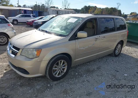 2014 Dodge Grand Caravan Sxt from USA, damaged, VIN 2C4RDGCG5ER262252